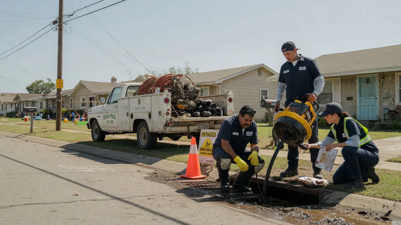 Drain Cleaning in Guys, TN near me